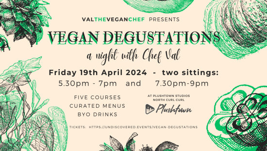 Vegan Degustations - a night with Chef Val